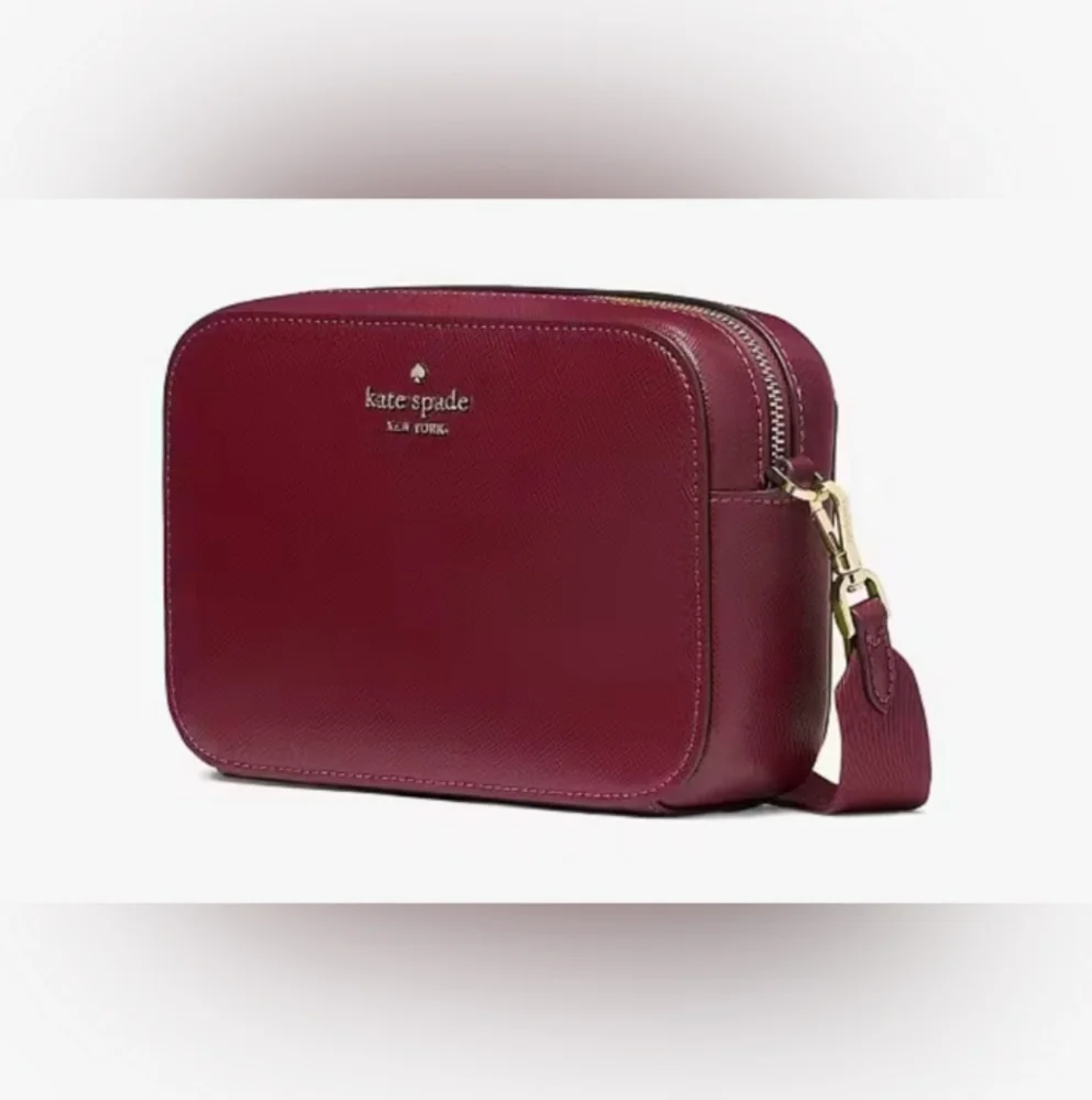 Low Start KS-" Limited Edition" Madison Camera Crossbody (Blackberry Preserves) - Picture 3 of 7